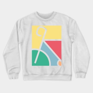 Cyclist by art Crewneck Sweatshirt